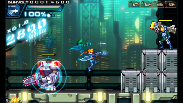 苍蓝雷霆Gunvolt-游戏截图