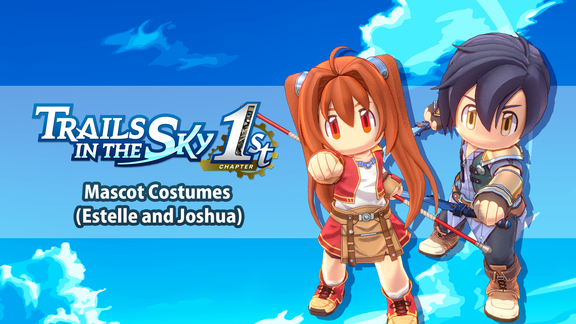 #1. Trails in the Sky 1st Chapter - Mascot Costumes (Estelle and Joshua) (Steam) De: GungHo Online Entertainment America, Inc.