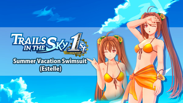 Trails in the Sky 1st Chapter - Summer Vacation Swimsuit (Estelle) for steam Trails in the Sky 1st Chapter - Summer Vacation Swimsuit (Estelle) for steam