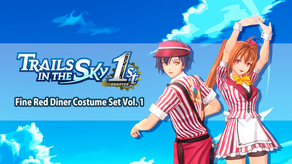 Trails in the Sky 1st Chapter - Fine Red Diner Costume Set Vol. 1 for steam Trails in the Sky 1st Chapter - Fine Red Diner Costume Set Vol. 1 for steam