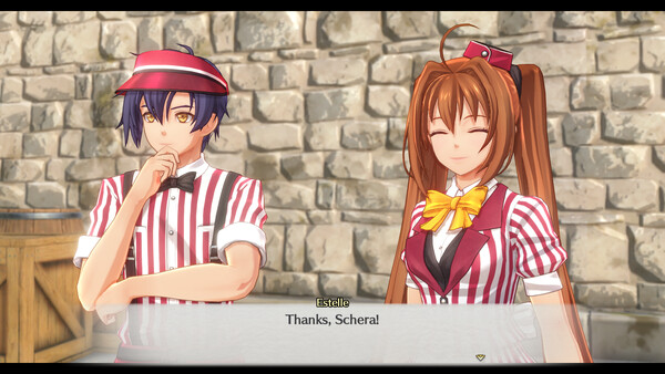 Trails in the Sky 1st Chapter - Fine Red Diner Costume Set Vol. 1.
