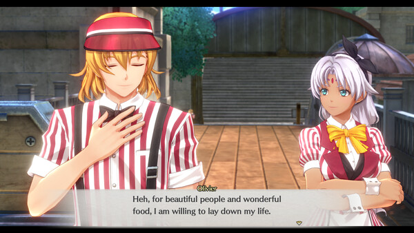 Trails in the Sky 1st Chapter - Fine Red Diner Costume Set Vol. 2