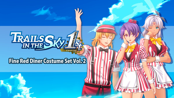 Trails in the Sky 1st Chapter - Fine Red Diner Costume Set Vol. 2 for steam Trails in the Sky 1st Chapter - Fine Red Diner Costume Set Vol. 2 for steam
