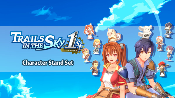 Trails in the Sky 1st Chapter - Character Stand Set for steam Trails in the Sky 1st Chapter - Character Stand Set for steam