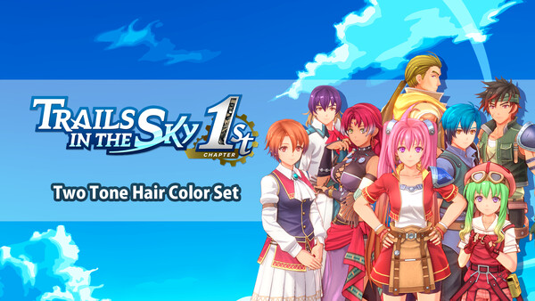 Trails in the Sky 1st Chapter - Two-Tone Hair Color Set for steam Trails in the Sky 1st Chapter - Two-Tone Hair Color Set for steam