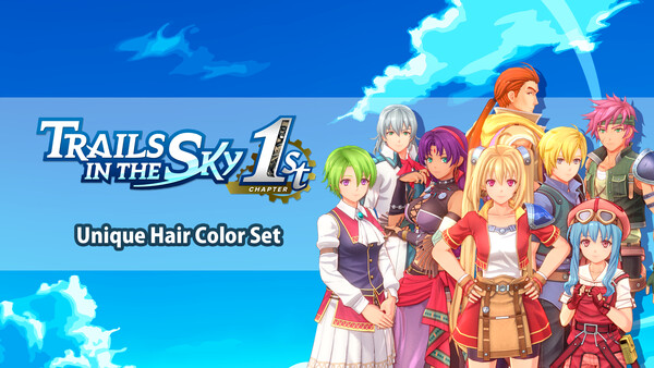 Trails in the Sky 1st Chapter - Unique Hair Color Set