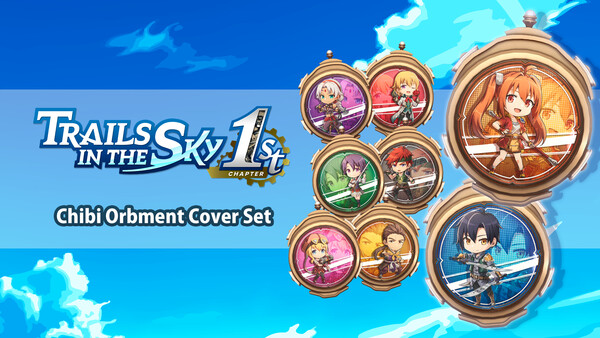 Trails in the Sky 1st Chapter - Chibi Orbment Cover Set