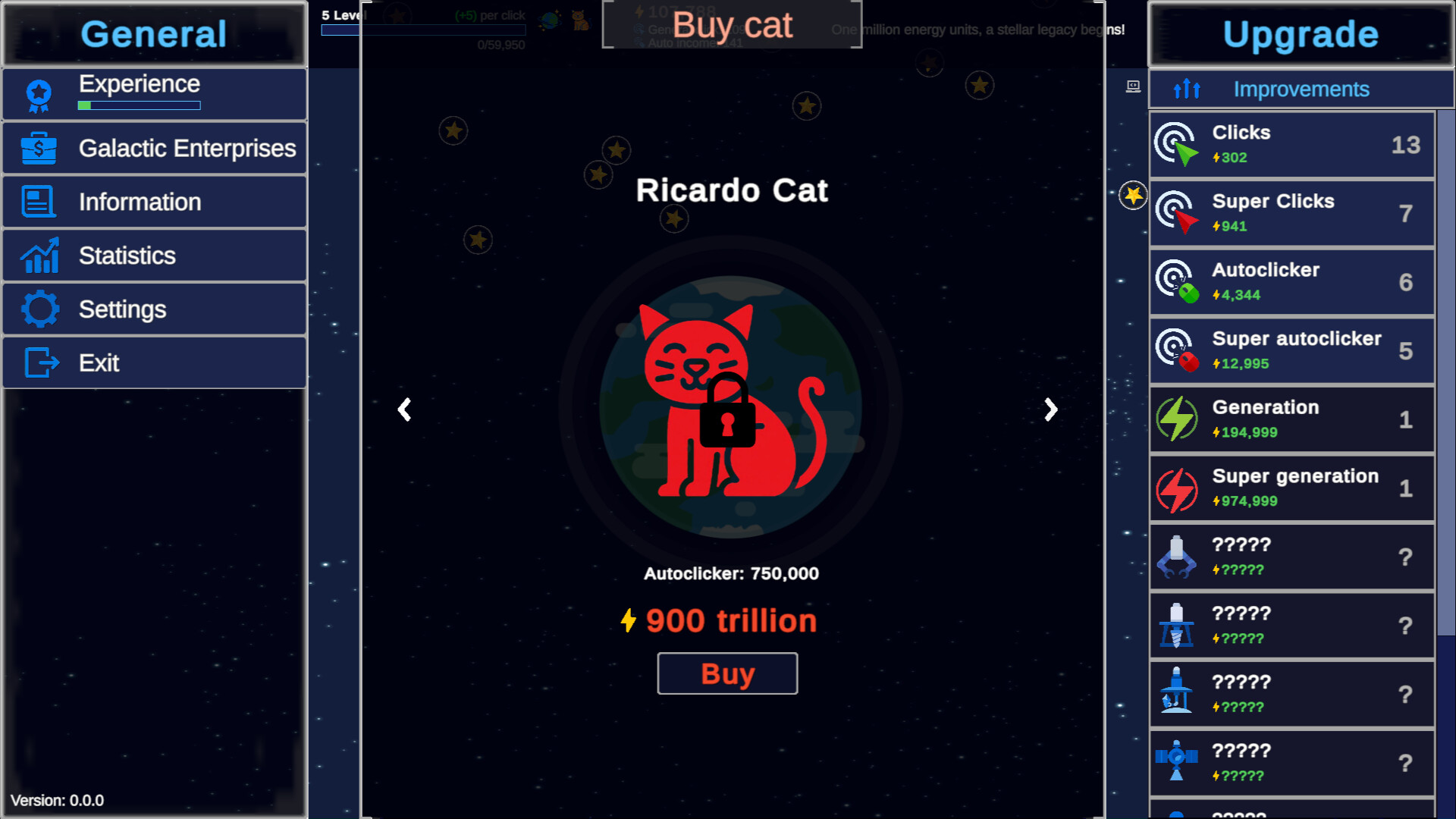 #5. Clicker Astro Planet (Steam) De: LunaSmith