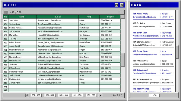 Spreadsheets and Nothing More Demo