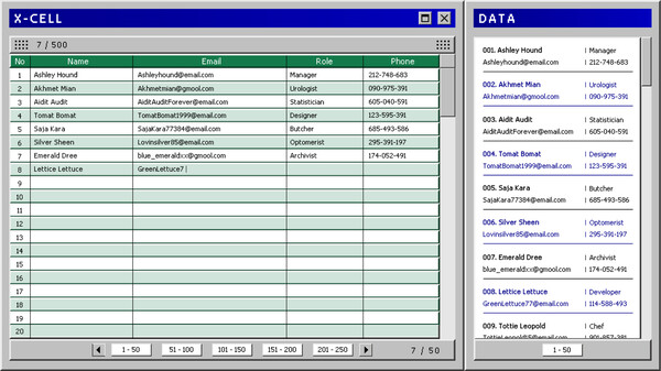 Spreadsheets and Nothing More Demo
