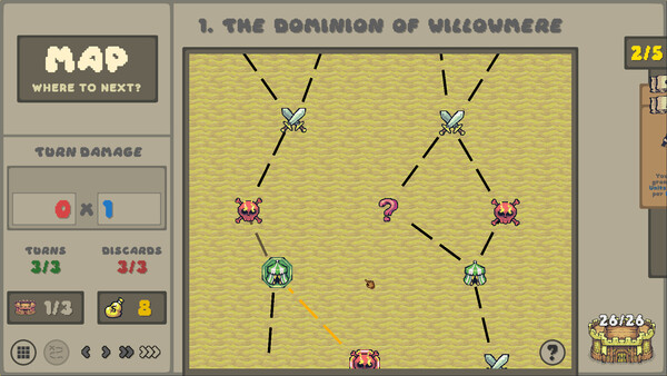 Gridfall in-game screenshot 2