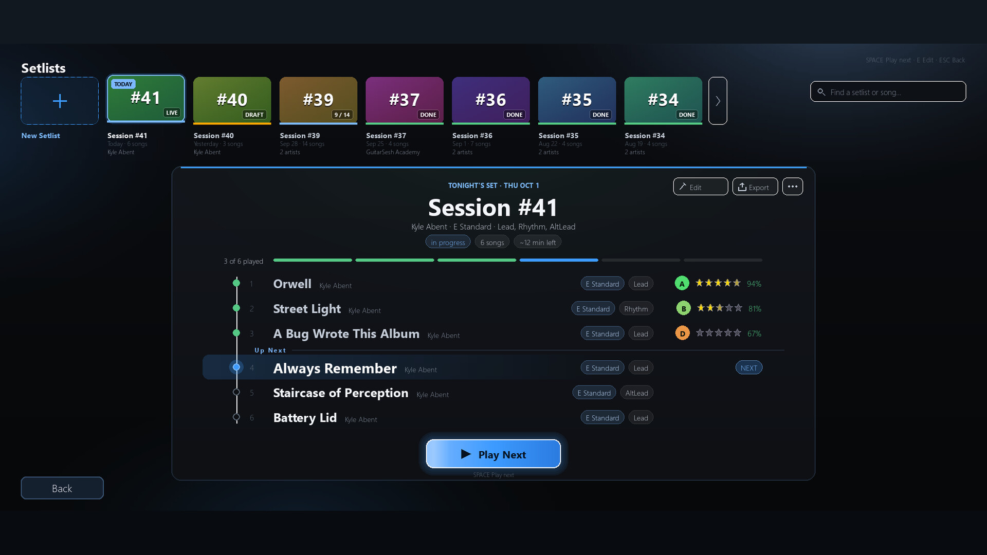 GuitarSesh screenshot 17