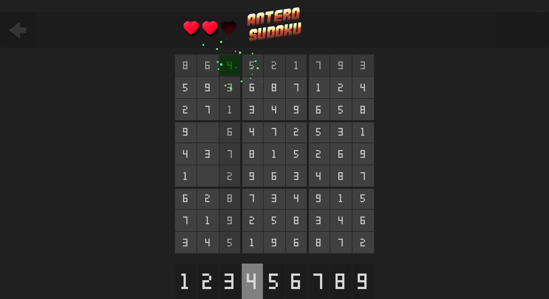 Antero Sudoku screenshot #3