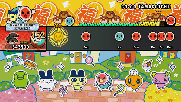 Taiko no Tatsujin: Rhythm Festival - Tamagotchi Collab Pack