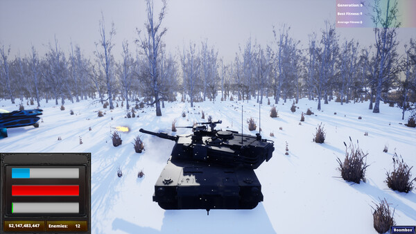 Neural Tanks game for Linux 1