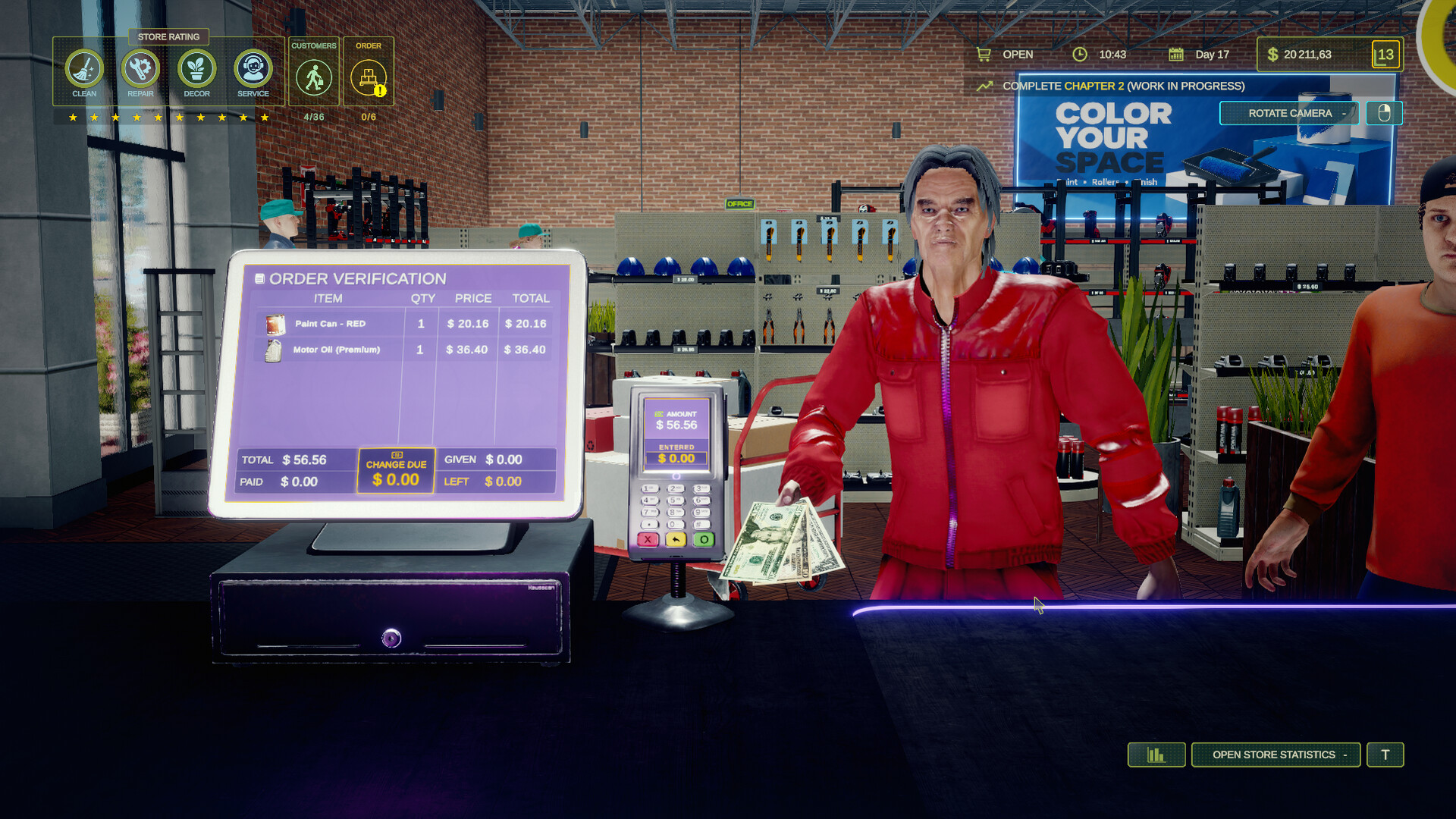 Construction Store Simulator screenshot #2