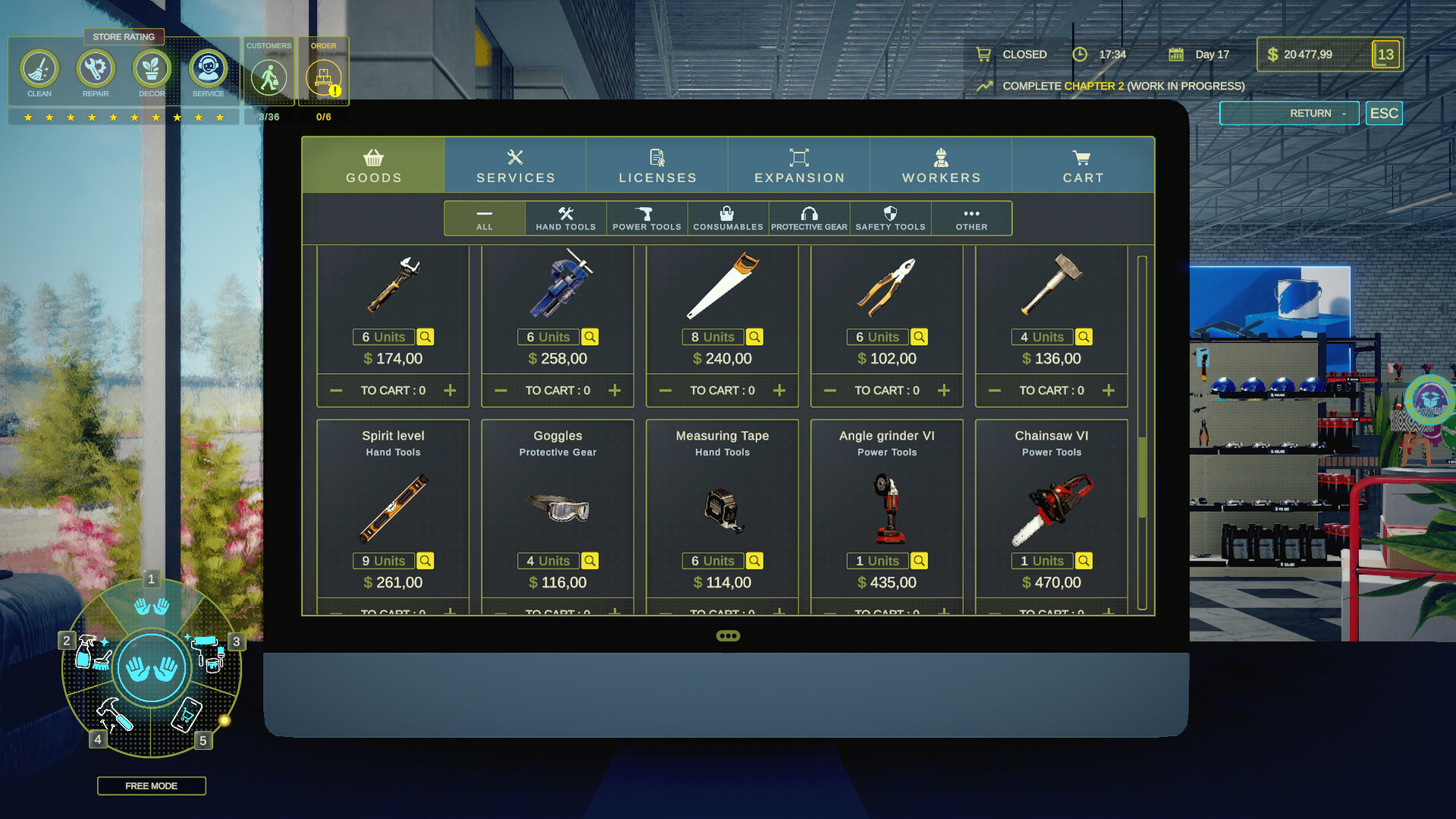 Construction Store Simulator screenshot #6