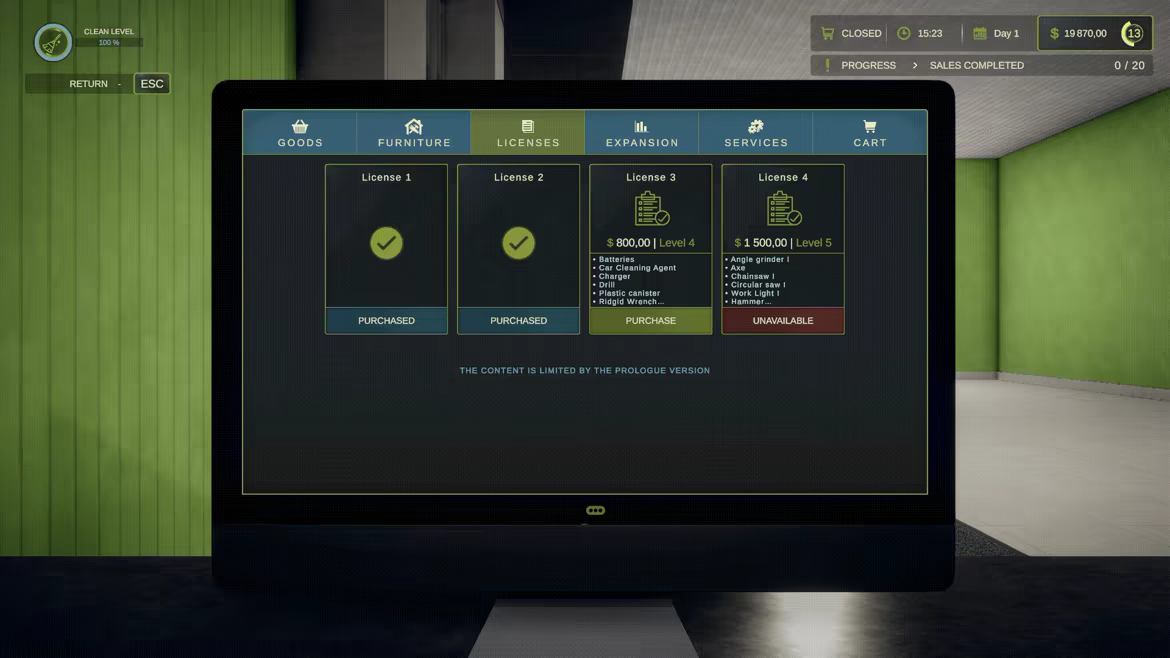 Construction Store Simulator video 4