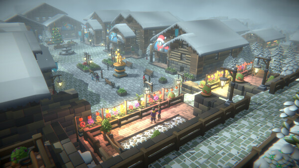 Screenshot of Frost and Glory gameplay showing in-action mechanics