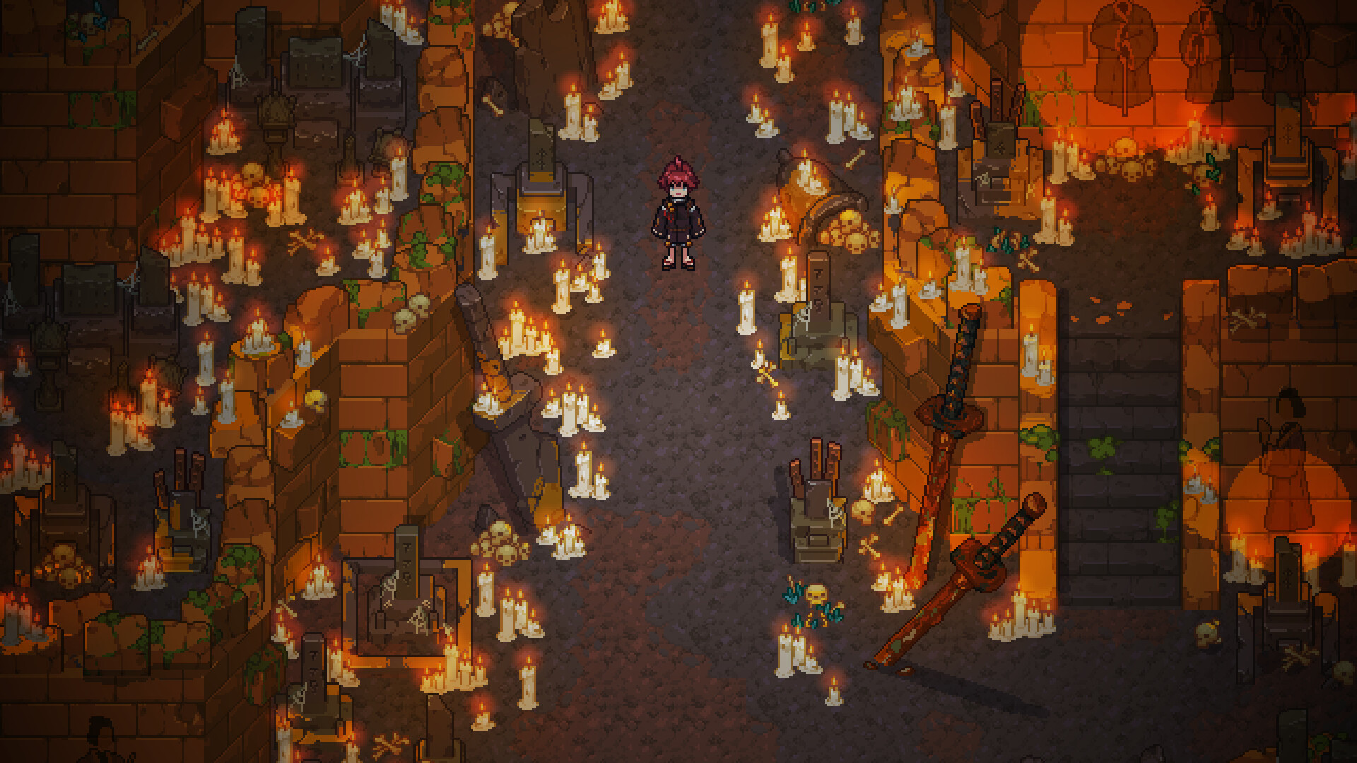 A battle screen with a spirit using its power against a wild creature