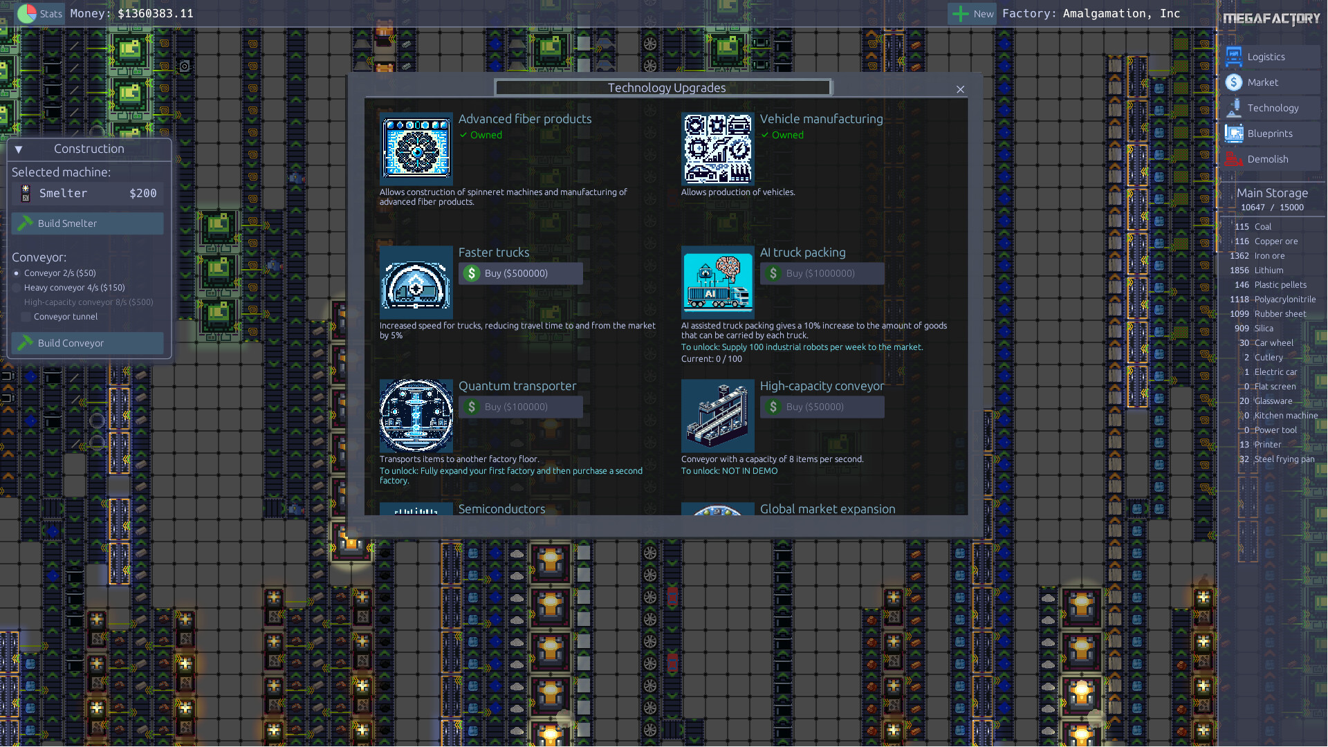 #2. MegaFactory Tycoon (Steam) โดย: goto64 Games