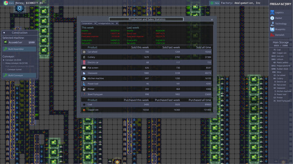 Скриншот из MegaFactory Tycoon