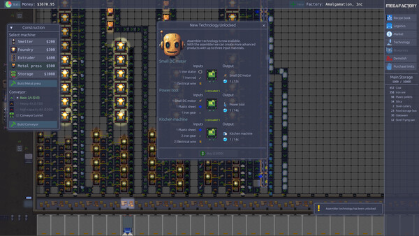 MegaFactory Tycoon game for Linux 1