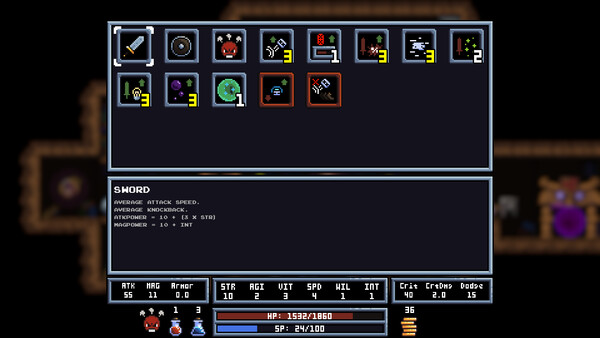 Warrior Mage or Rogue alike screenshot 6