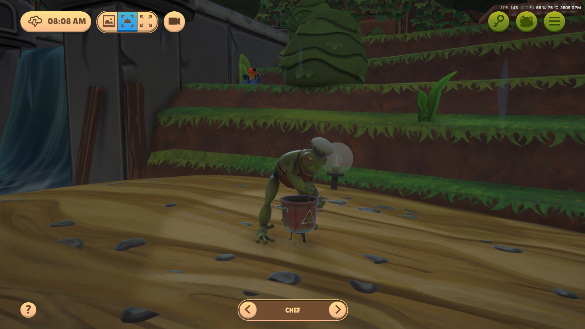 Frog Pond Simulator