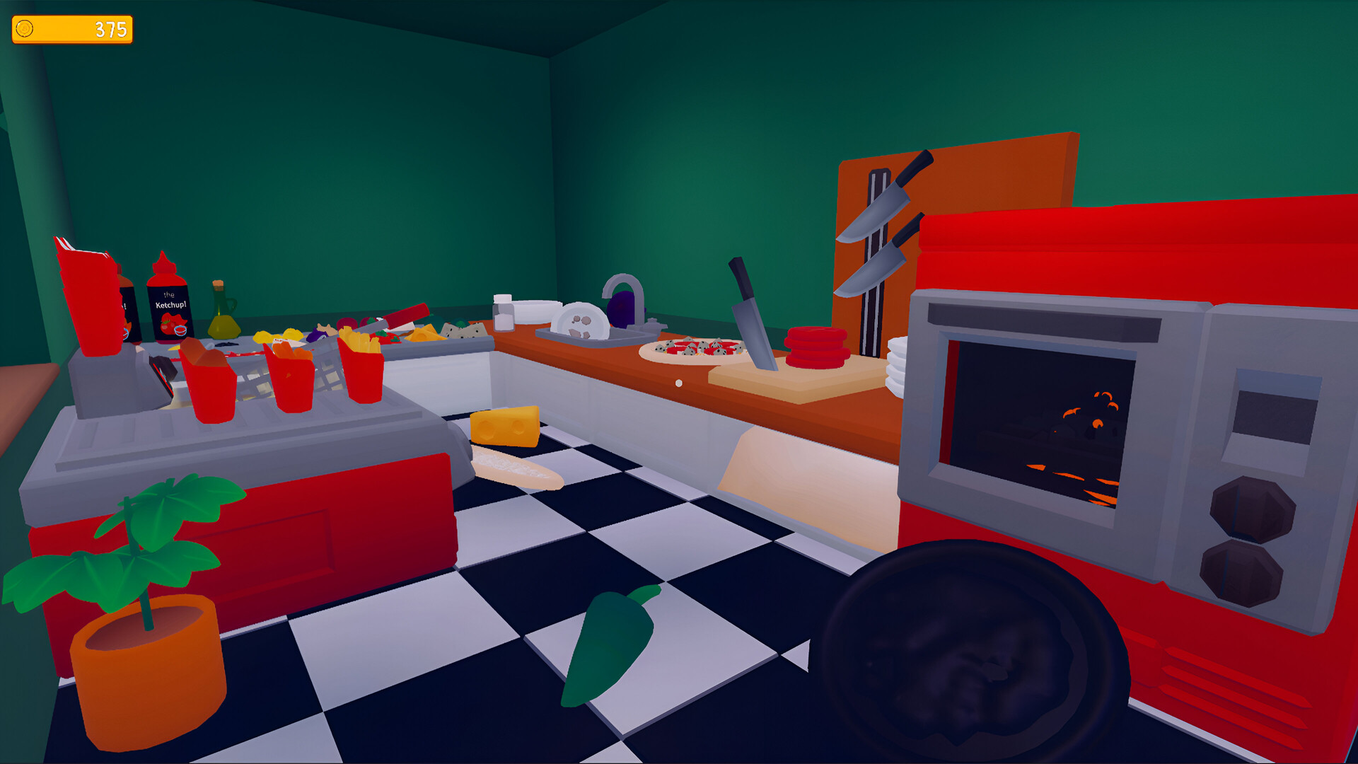 #1. Pizza Mayhem (Steam) بواسطة: Duigrind