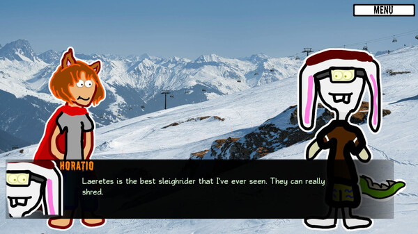 Girl Werewolf Hamlet Saves Christmas screenshot 3