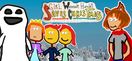 Girl Werewolf Hamlet Saves Christmasの作品画像