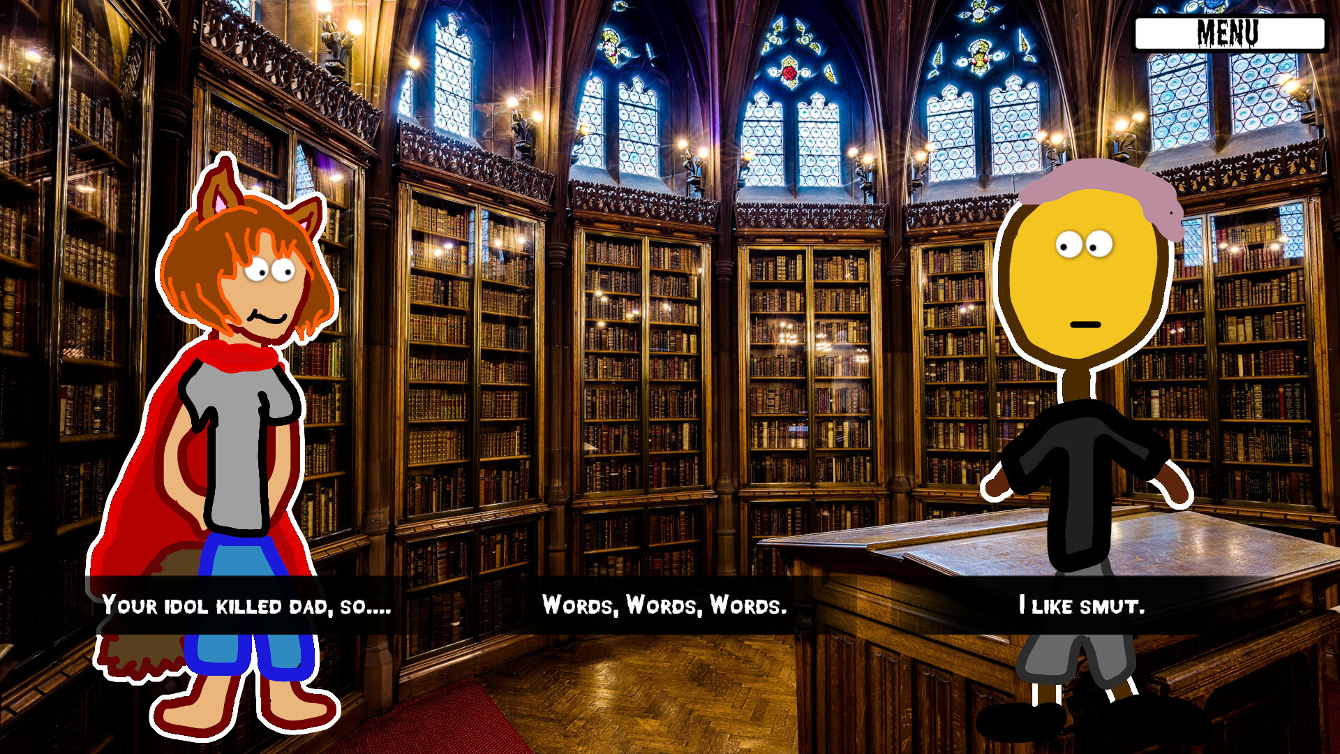 Girl Werewolf Hamlet Saves Christmas screenshot #3