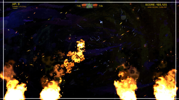 Screenshot of Synergy Strike gameplay showing in-action mechanics