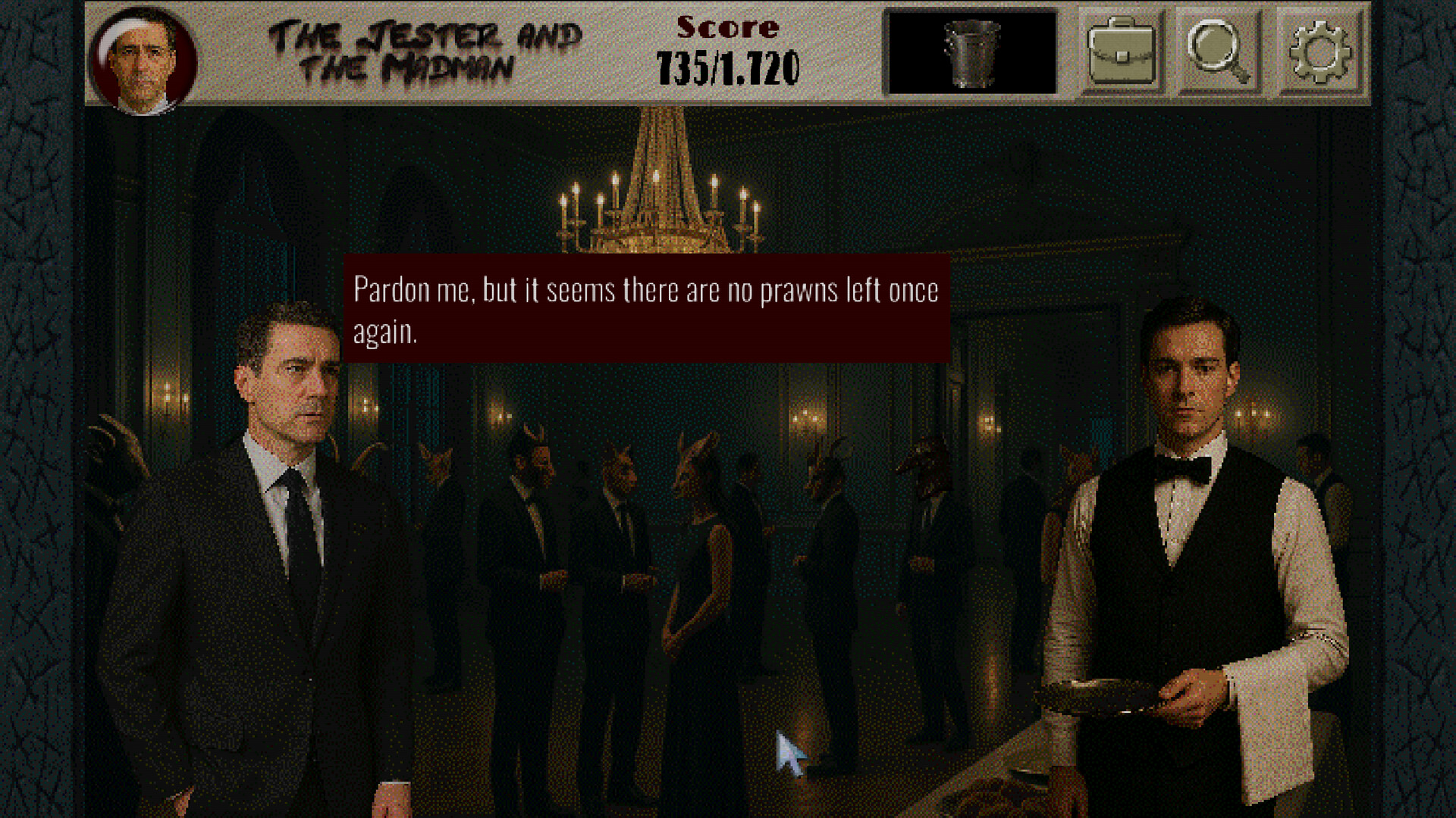 #9. The Jester and the Madman (Steam) 由: Tim Rachor