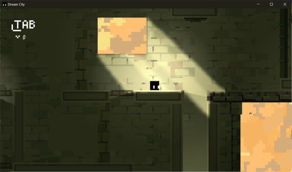 Screenshot of Dream City gameplay showing in-action mechanics