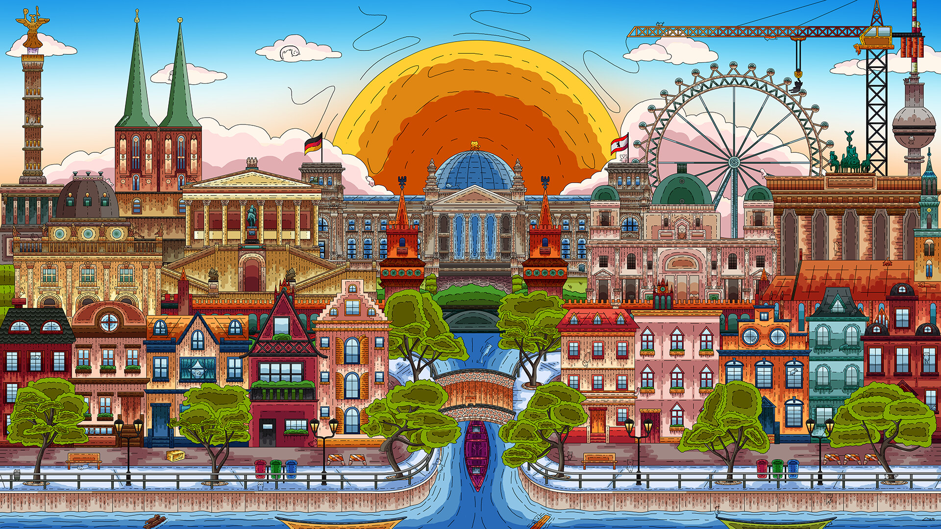 100 Berlin Cats - Artbook Featured Screenshot #1