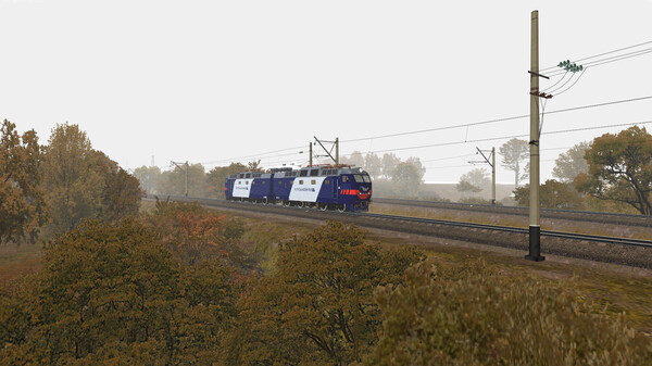 ZDSimulator - Dnipro-Henichesk (to Zaporizhia) Route