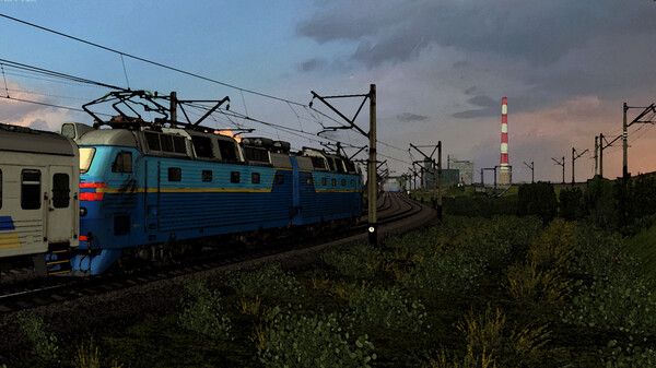 ZDSimulator - Dnipro-Henichesk (to Zaporizhia) Route