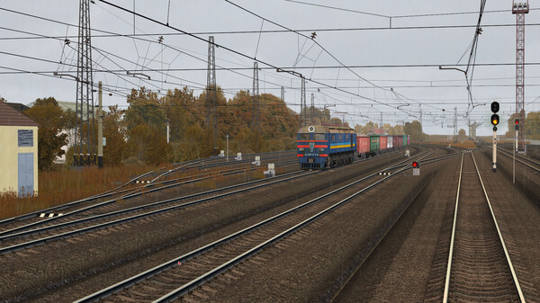 ZDSimulator - Dnipro-Henichesk (to Zaporizhia) Route