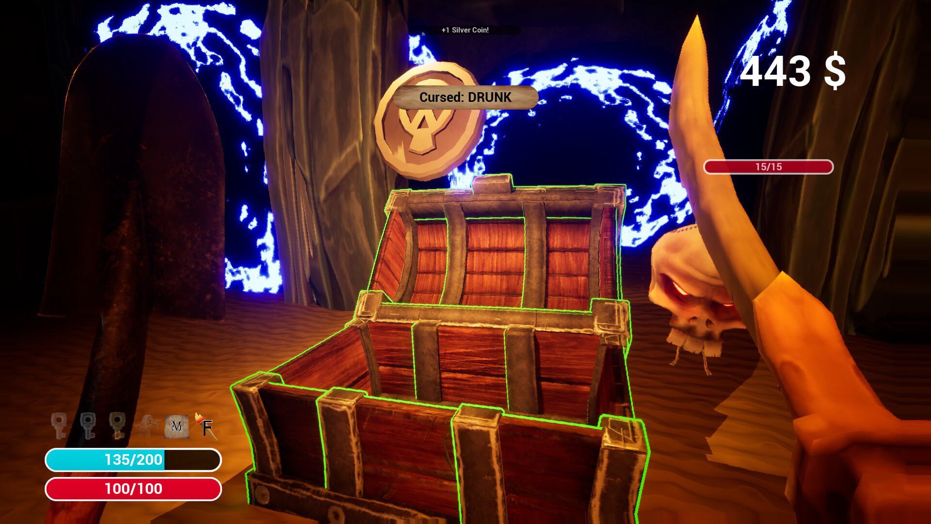 A Pirate Game About Digging For Treasure And Getting Drunk screenshot #3