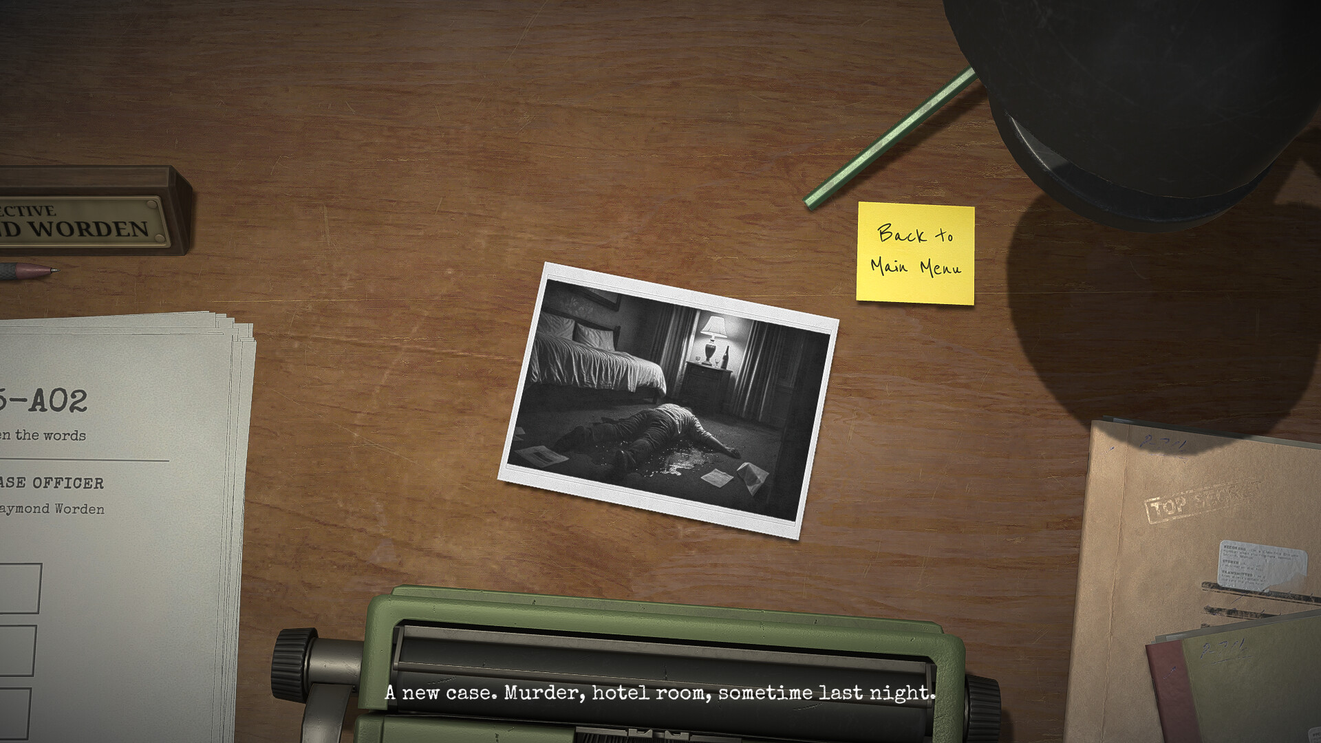 #4. Detective Worden (Steam) 由: Studio Amateur