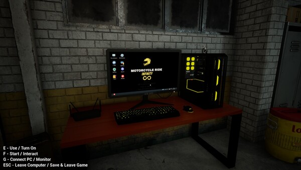 Motorcycle Ride: Infinity