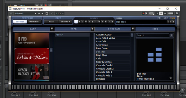 Cakewalk - Dimension Pro Holiday Pack: Bells & Whistles