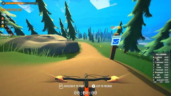 Скриншот 1 из игры Trailquest MTB