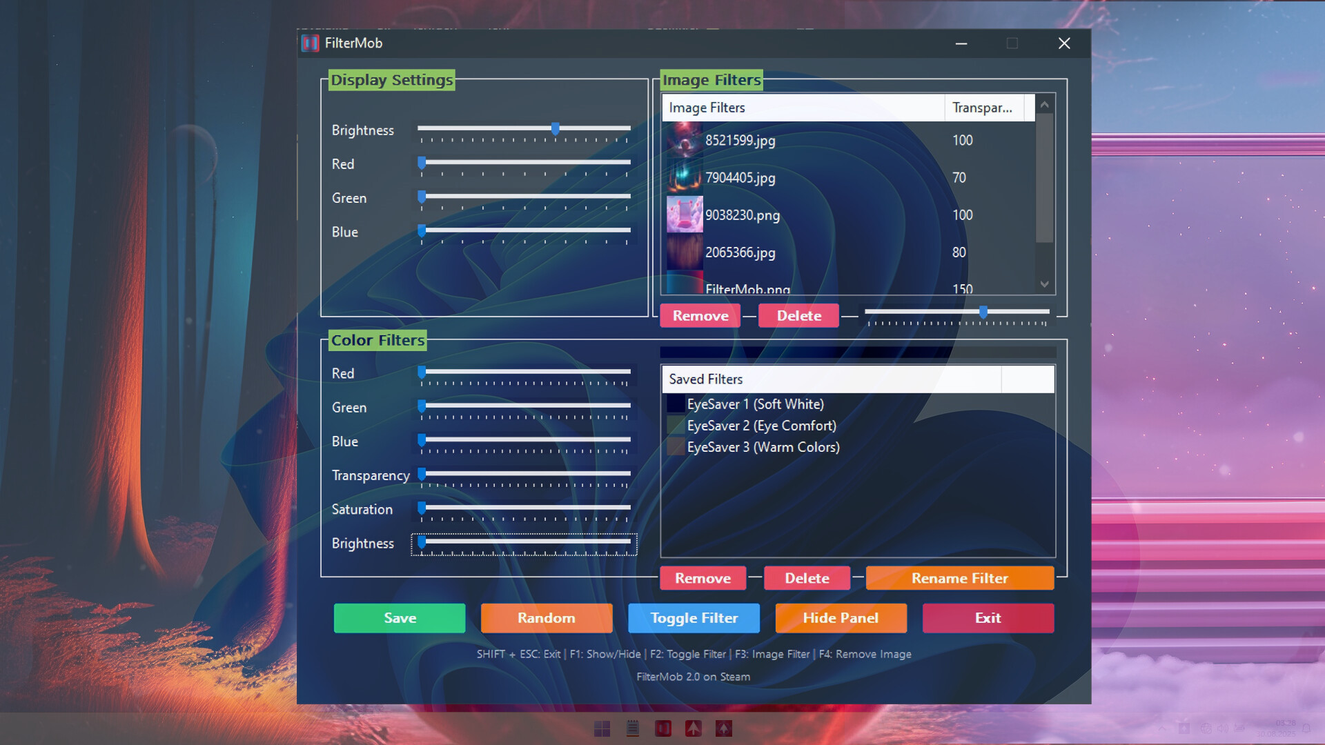 FilterMob – Screen Filter for Gaming, Work & Eye Strain screenshot screenshot 1