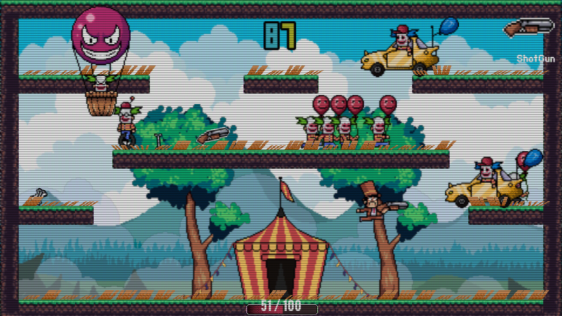 #3. Clown Madness (Steam) By: Esemte Games