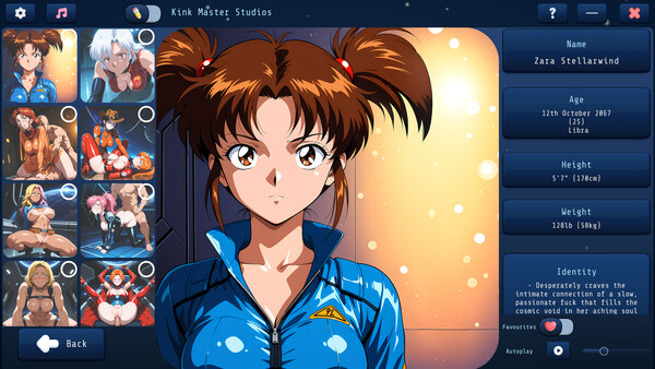 Hentai Senpai: Spacegirls 92for windows and Linux 1