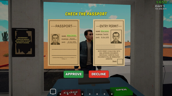 Toll Booth Simulator: Schedule of Chaos screenshot 2