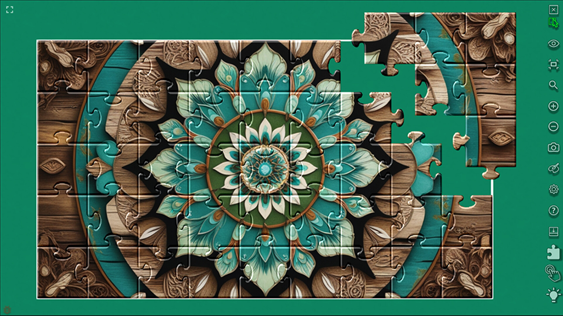 Master of Pieces © Jigsaw Puzzle DLC - Mandalas and Fractals Featured Screenshot #1